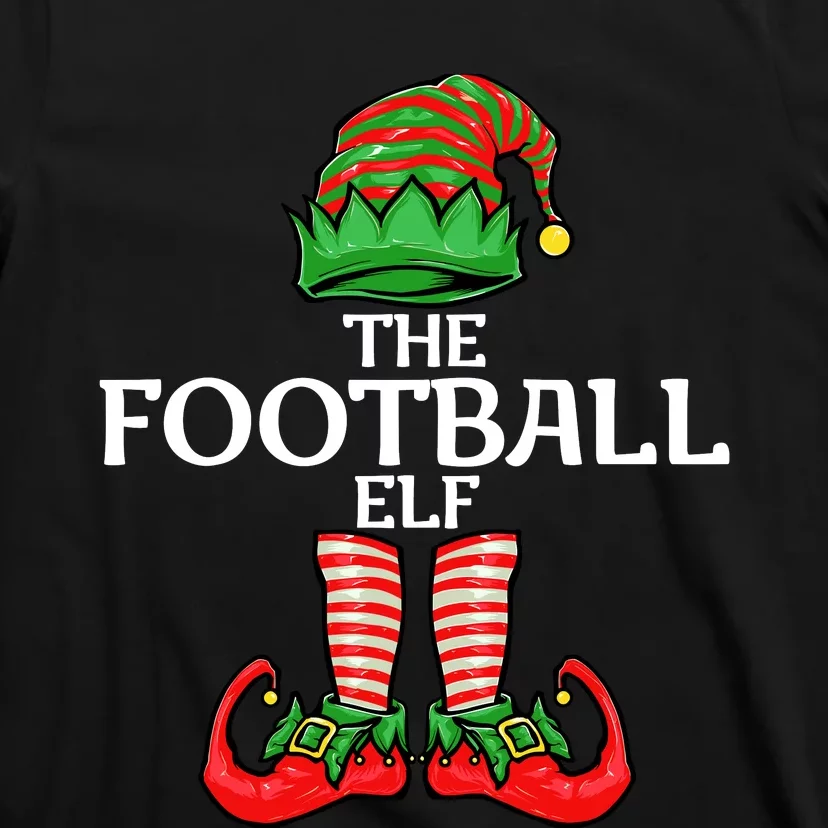 Football Elf Christmas Family Matching Group T-Shirt