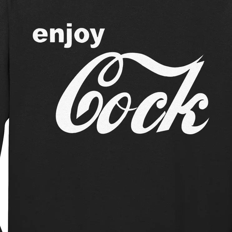 Funny Enjoy Cock Gift Long Sleeve Shirt