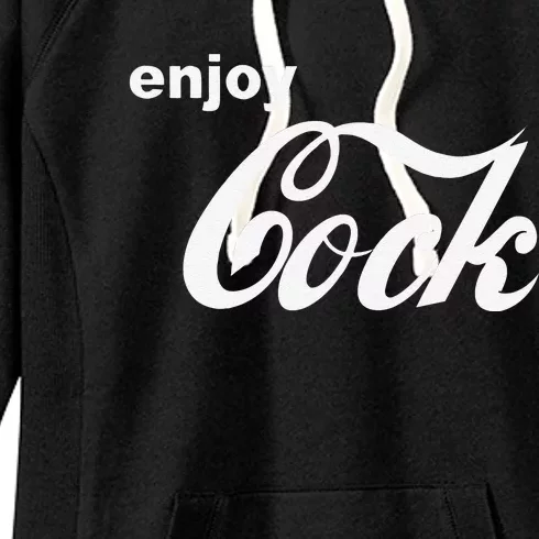 Funny Enjoy Cock Gift Women's Fleece Hoodie