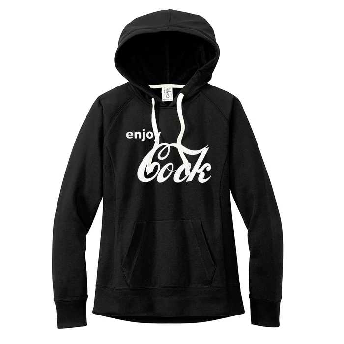 Funny Enjoy Cock Gift Women's Fleece Hoodie