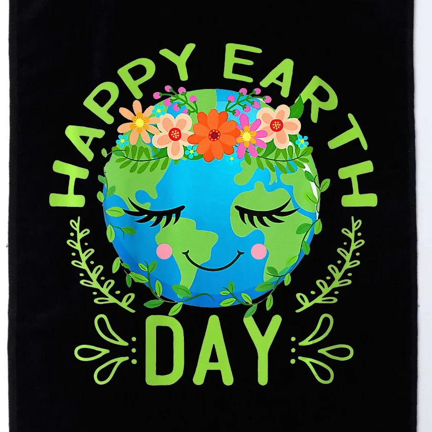 Funny Earth Day Quote Earth Cool Happy Earth Day Platinum Collection Golf Towel