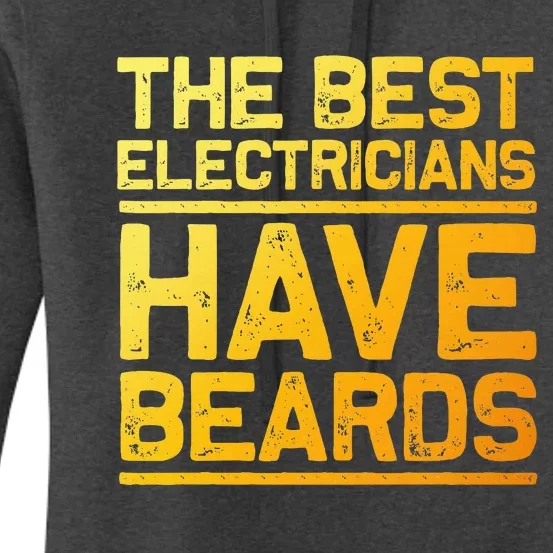 Funny Electrician Dad Electrical Electrician Women's Pullover Hoodie