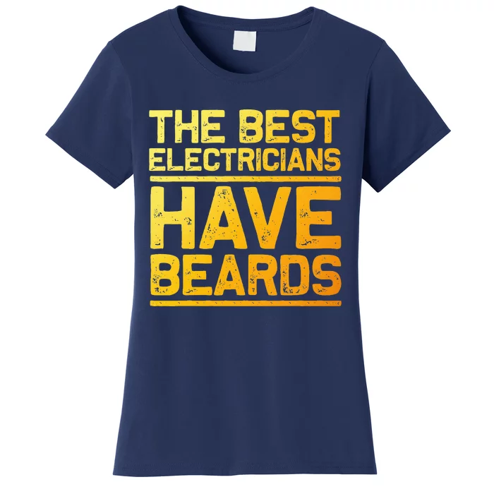 Funny Electrician Dad Electrical Electrician Women's T-Shirt