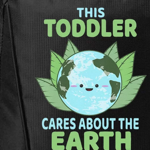 Funny Earth Day Environmental Awareness City Backpack