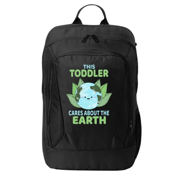 Funny Earth Day Environmental Awareness City Backpack