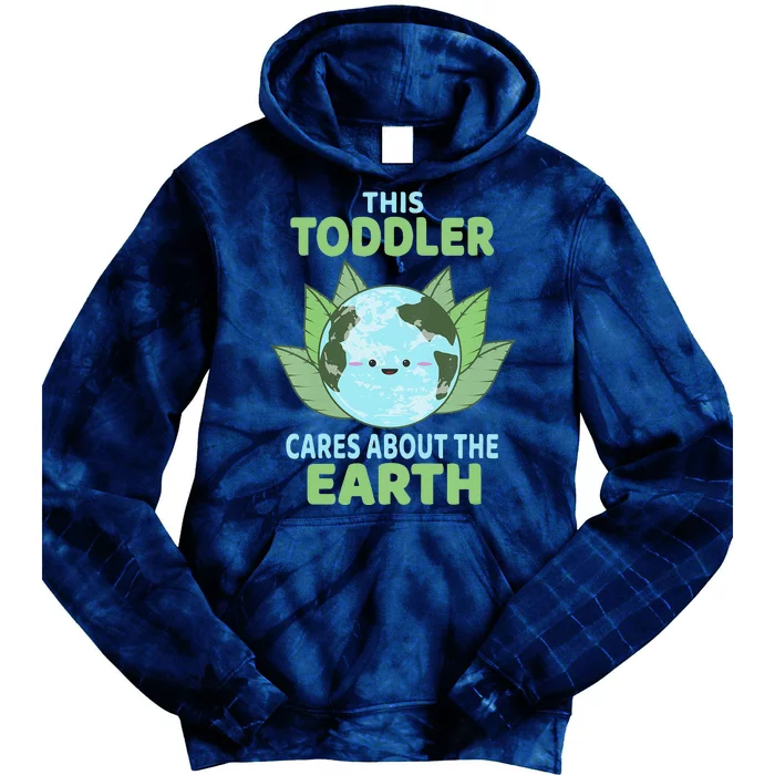 Funny Earth Day Environmental Awareness Tie Dye Hoodie