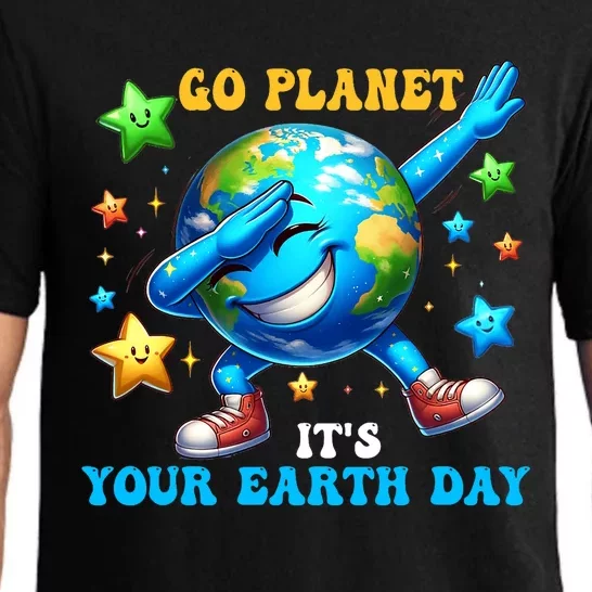 Funny Earth Day Go Planet ItS Your Earth Day 2024 Pajama Set