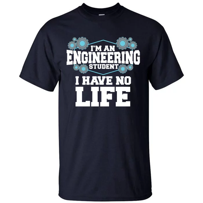 Funny Engineering Design For Men Women Engineer Student Tall T-Shirt