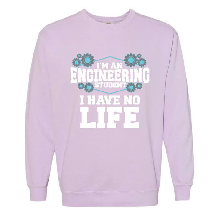 Funny Engineering Design For Men Women Engineer Student Garment-Dyed Sweatshirt