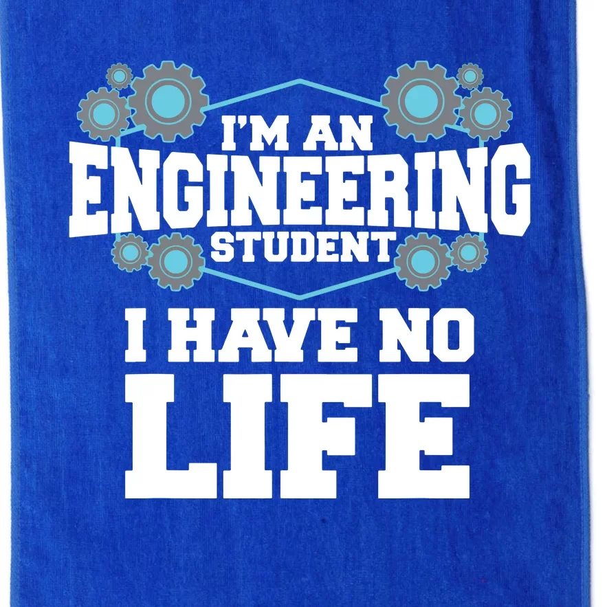 Funny Engineering Design For Men Women Engineer Student Platinum Collection Golf Towel