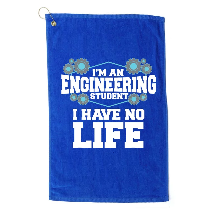 Funny Engineering Design For Men Women Engineer Student Platinum Collection Golf Towel