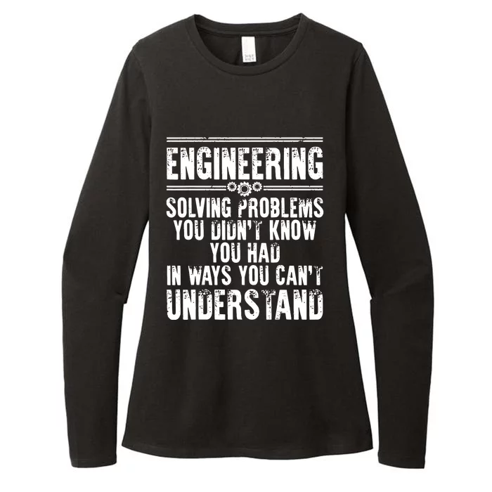 Funny Engineering Design For Men Women Kids Engineer Student Womens CVC Long Sleeve Shirt