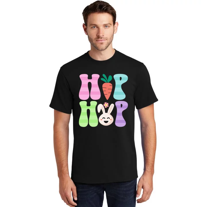 Funny Easter Day Hip Hop Cute Bunny Funny Rabbit Tall T-Shirt