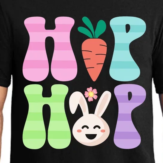 Funny Easter Day Hip Hop Cute Bunny Funny Rabbit Pajama Set