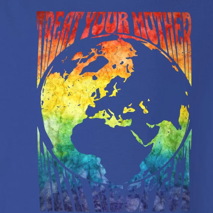 Fun Earth Day Mother's Day Respect The Earth And Your Mother Gift Toddler Long Sleeve Shirt