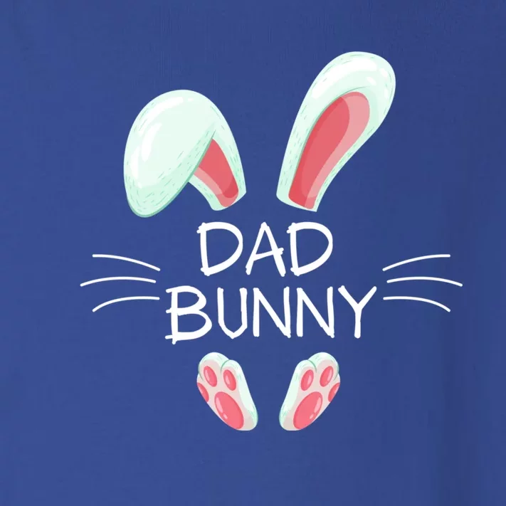 Funny Easter Day Costume Matching Cute Dad Bunny Graphic Gift Toddler Long Sleeve Shirt