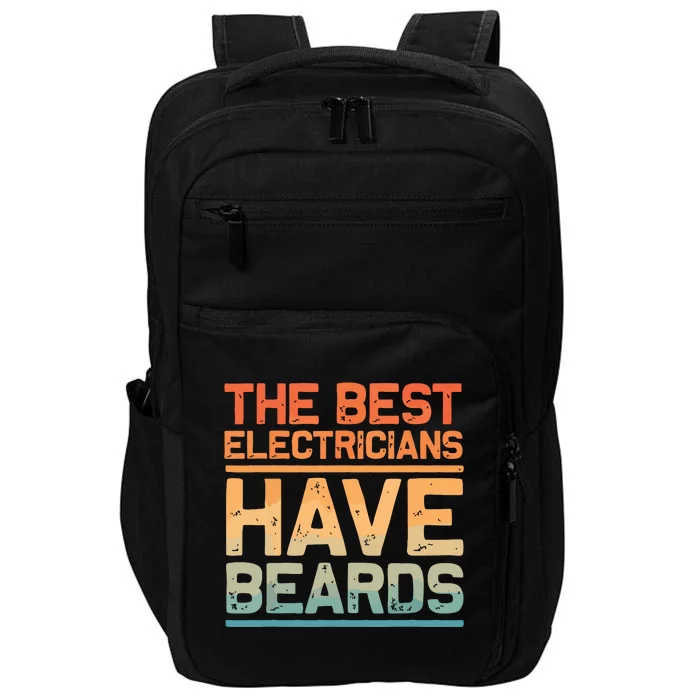 Funny Electrician Design For Dad Electrical Electrician Impact Tech Backpack