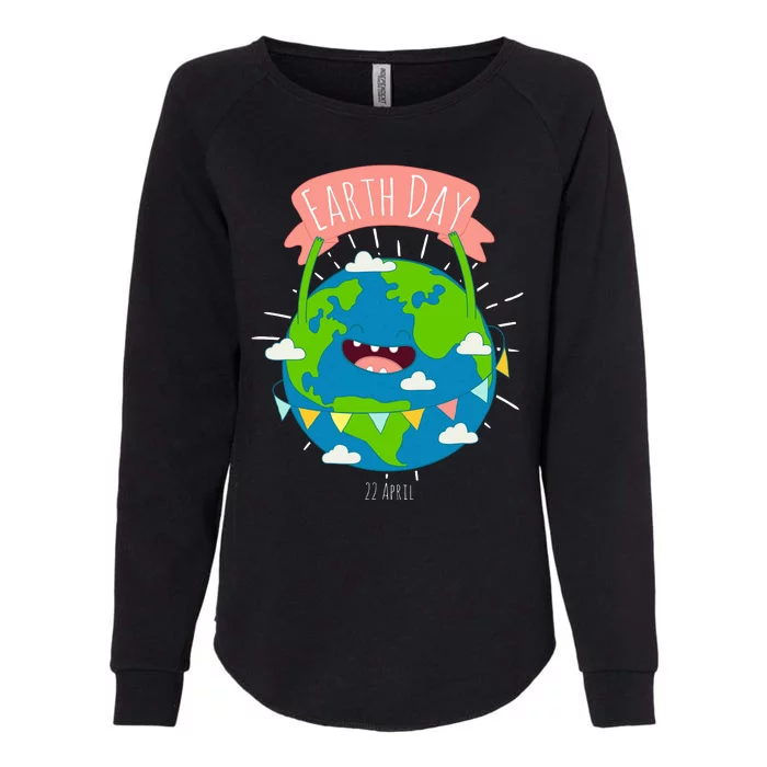 Funny Earth Day April 22 Womens California Wash Sweatshirt