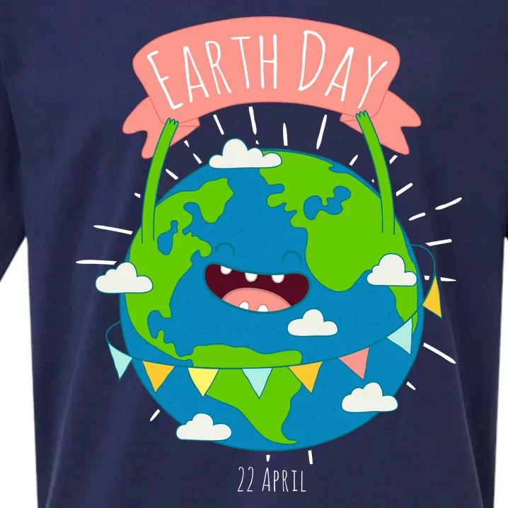 Funny Earth Day April 22 Sueded Cloud Jersey T-Shirt