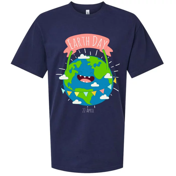 Funny Earth Day April 22 Sueded Cloud Jersey T-Shirt