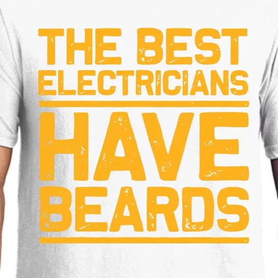 Funny Electrician Design For Dad Electrical Electrician Pajama Set