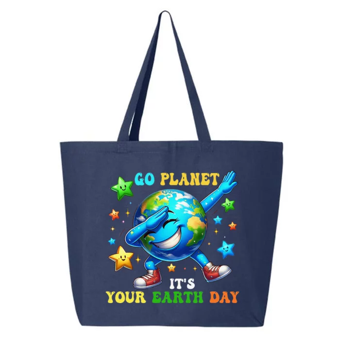 Funny Earth Day Go Planet ItS Your Earth Day 2024 25L Jumbo Tote