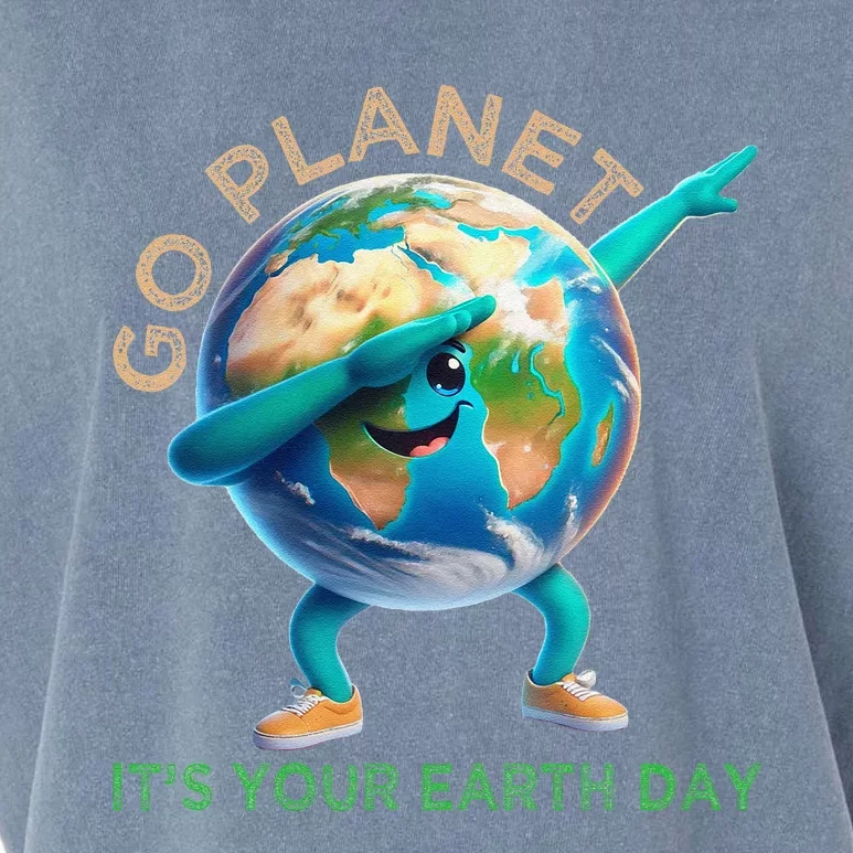 Funny Earth Day Go Planet ItS Your Earth Day 2024 Garment-Dyed Women's Muscle Tee