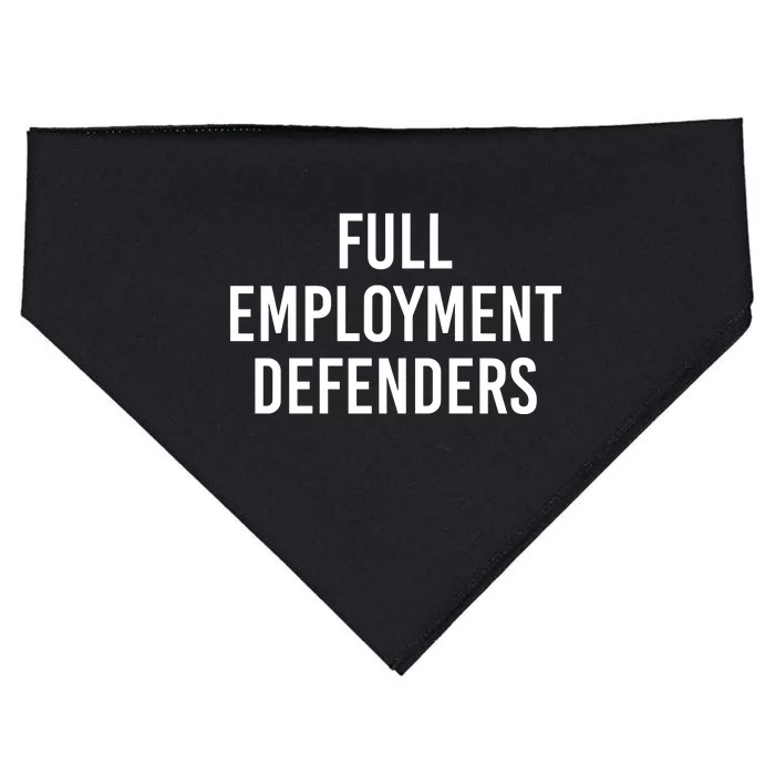 Full Employment Defenders USA-Made Doggie Bandana