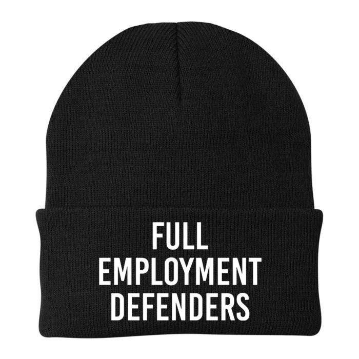 Full Employment Defenders Knit Cap Winter Beanie