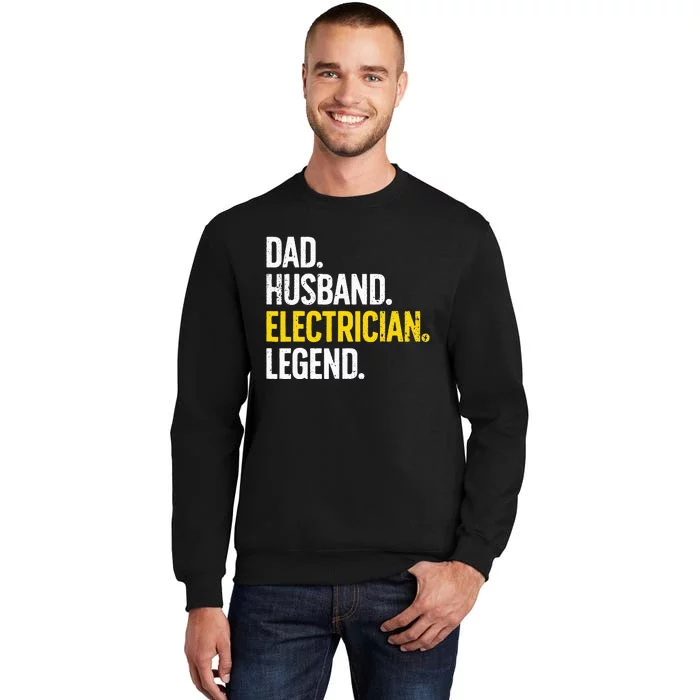 Funny Electrician Design For Husband Dad Electrical Engineer Sweatshirt