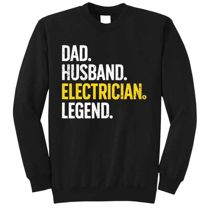 Funny Electrician Design For Husband Dad Electrical Engineer Sweatshirt