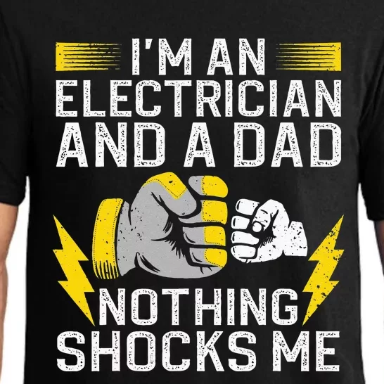 Funny Electrician Design For Daddy Electrical Engineers Pajama Set