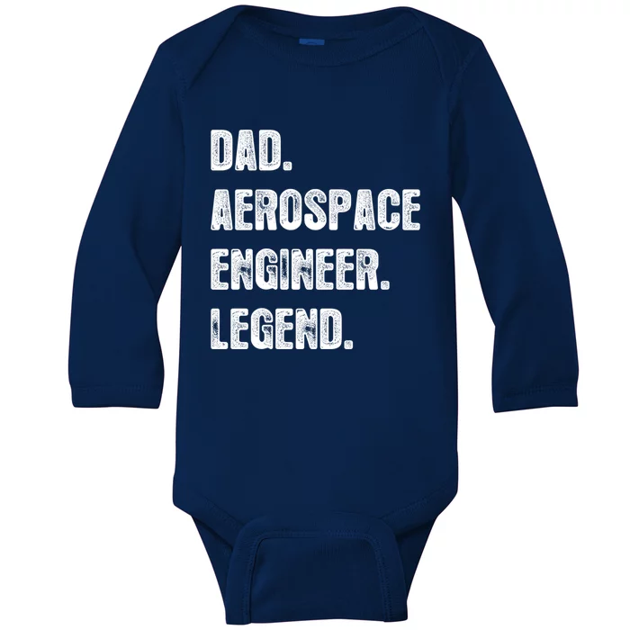 Funny Engineering Dad Gift Aerospace Engineer Gift Baby Long Sleeve Bodysuit