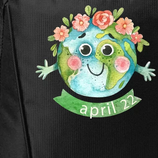 Floral Earth Day April City Backpack