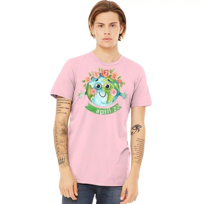 Floral Earth Day April Premium T-Shirt