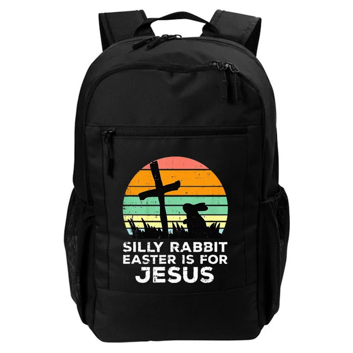 Funny Easter Day Silly Rabbit Easter Vintage Jesus Christian Daily Commute Backpack