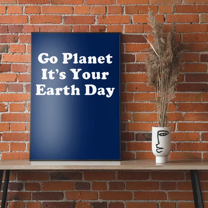 Funny Earth Day Poster