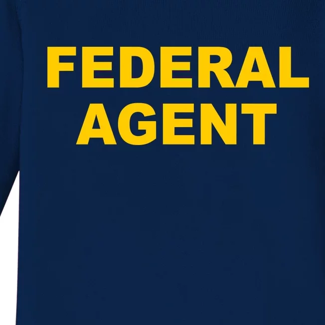 Federal Agent Baby Long Sleeve Bodysuit