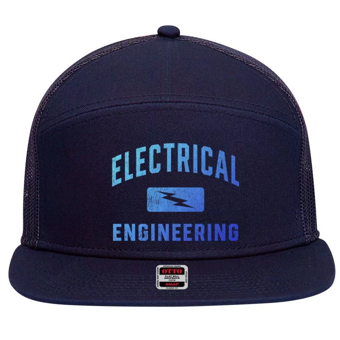 Future Electrical Engineering Major Engineer Graduation Gift 7 Panel Mesh Trucker Snapback Hat