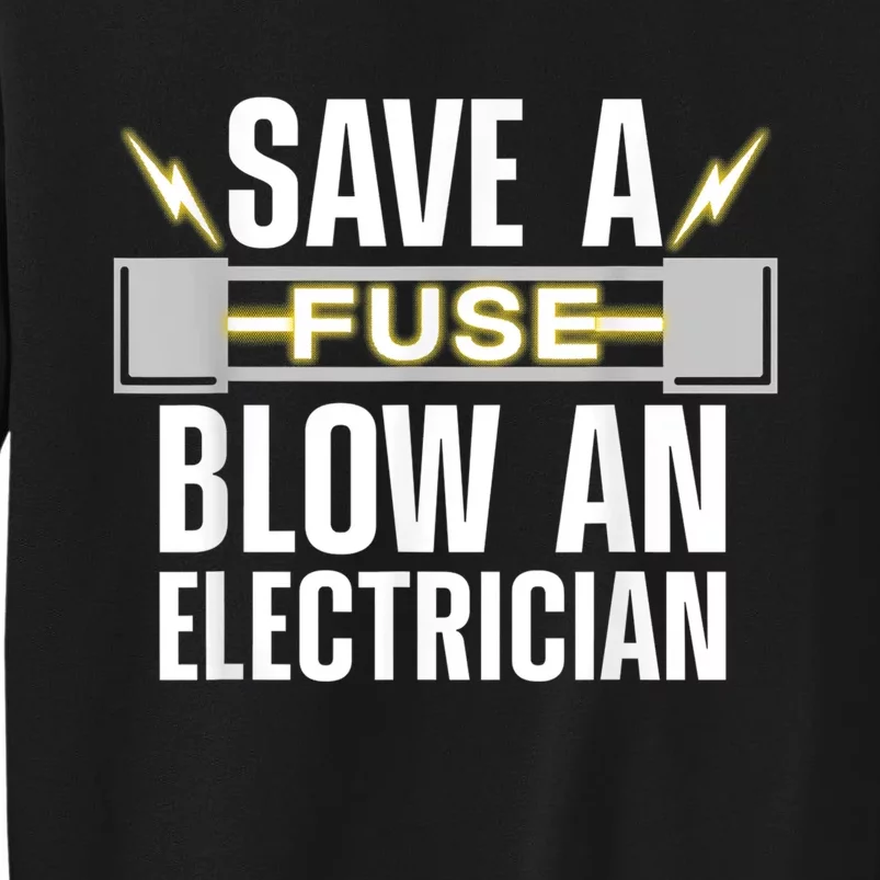 Funny Electrician Electrical Fuse Engineers Sweatshirt