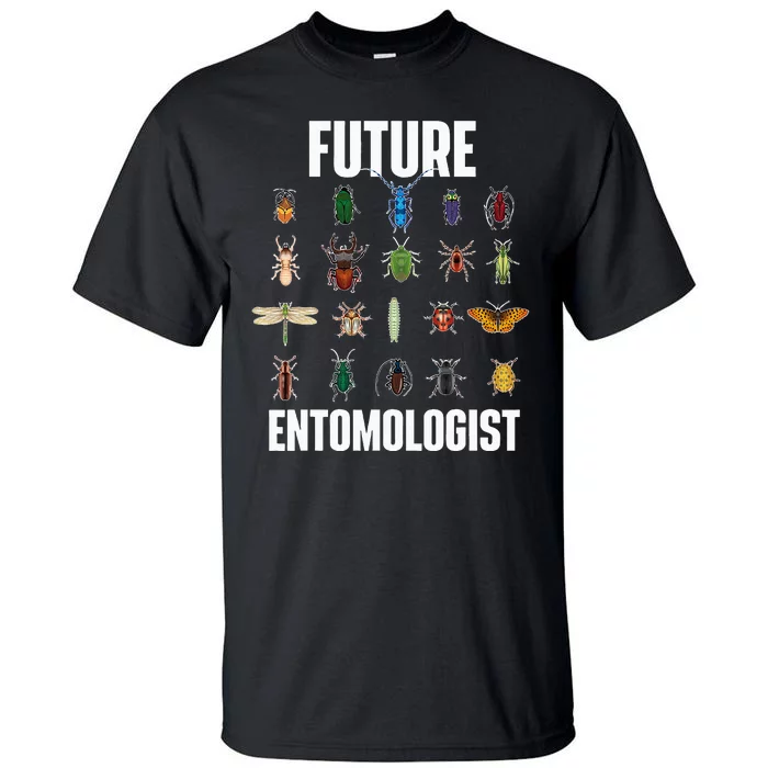 Future Entomologist Entomology Insect Lover Bug Collector Tall T-Shirt