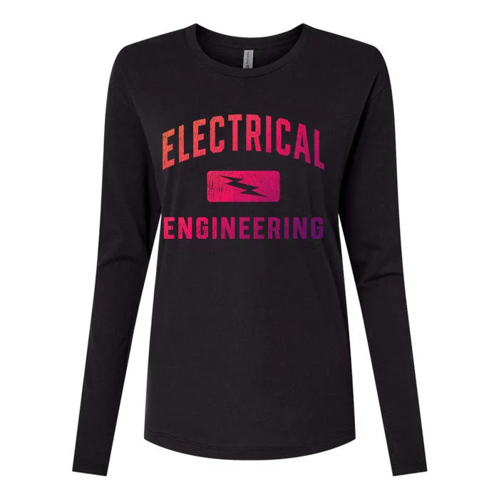 Future Electrical Engineering Major Engineer Graduation Gift Womens Cotton Relaxed Long Sleeve T-Shirt