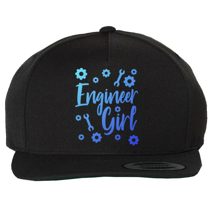 Female Engineer Engineering Major Student Funny Gift Cute Gift Wool Snapback Cap