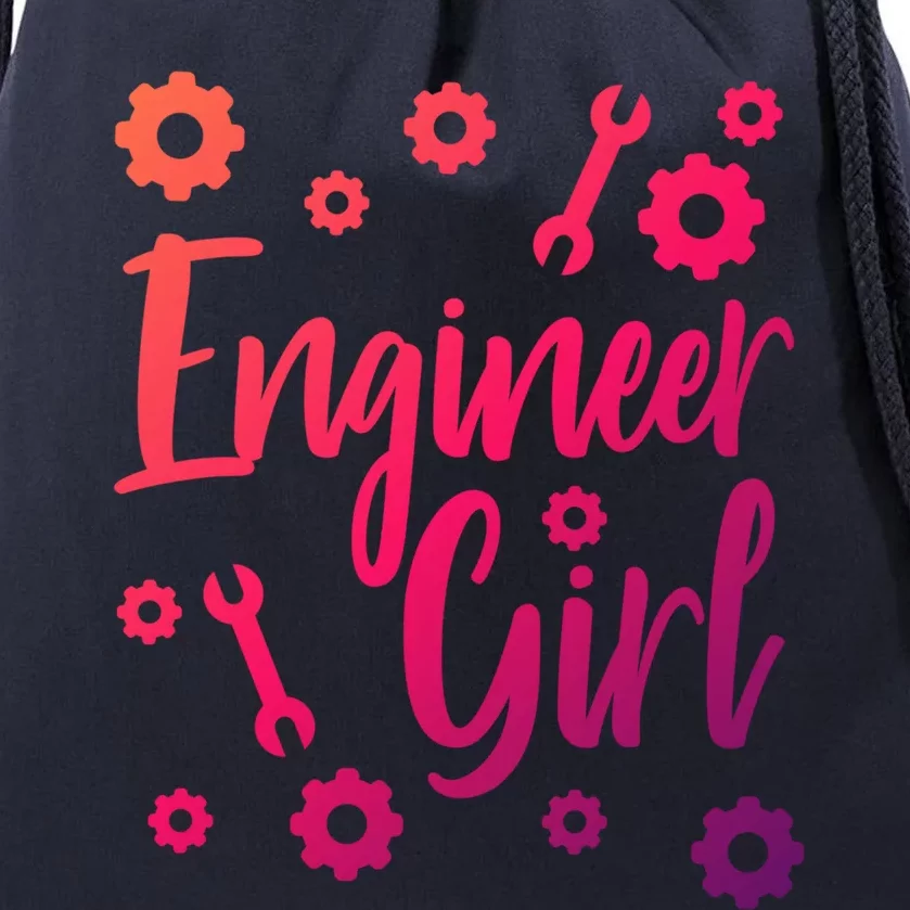 Female Engineer Engineering Major Student Funny Gift Cute Gift Drawstring Bag