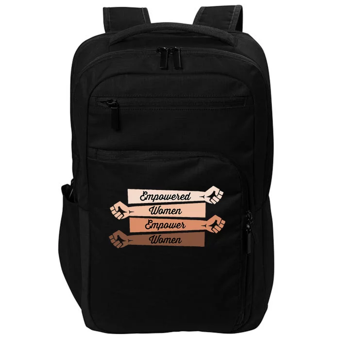 Feminist Empowered empower Strong Impact Tech Backpack