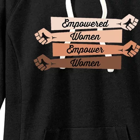 Feminist Empowered empower Strong Women's Fleece Hoodie