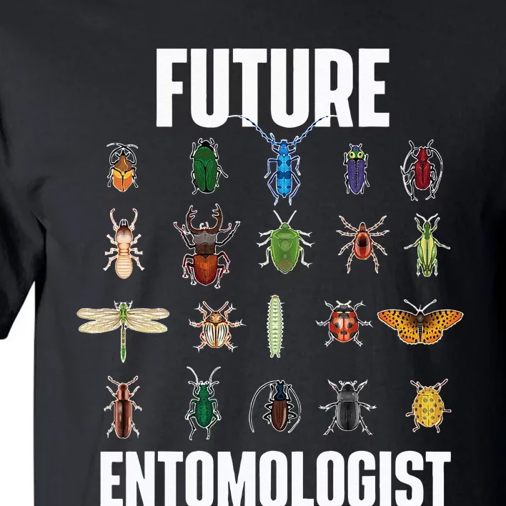 Future Entomologist Entomology Insect Lover Bug Collector Tall T-Shirt