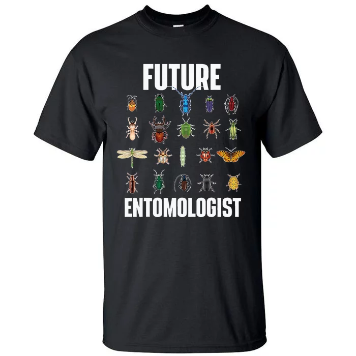 Future Entomologist Entomology Insect Lover Bug Collector Tall T-Shirt