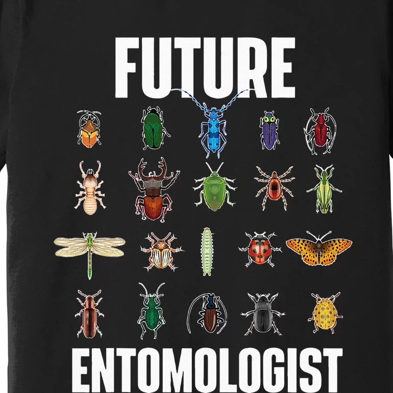 Future Entomologist Entomology Insect Lover Bug Collector Premium T-Shirt