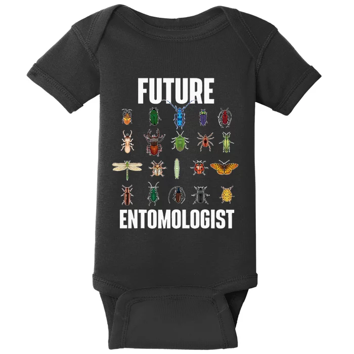 Future Entomologist Entomology Insect Lover Bug Collector Baby Bodysuit